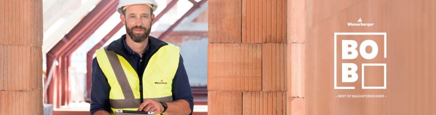 Best of Bauunternehmer Landingpage Header with Logo