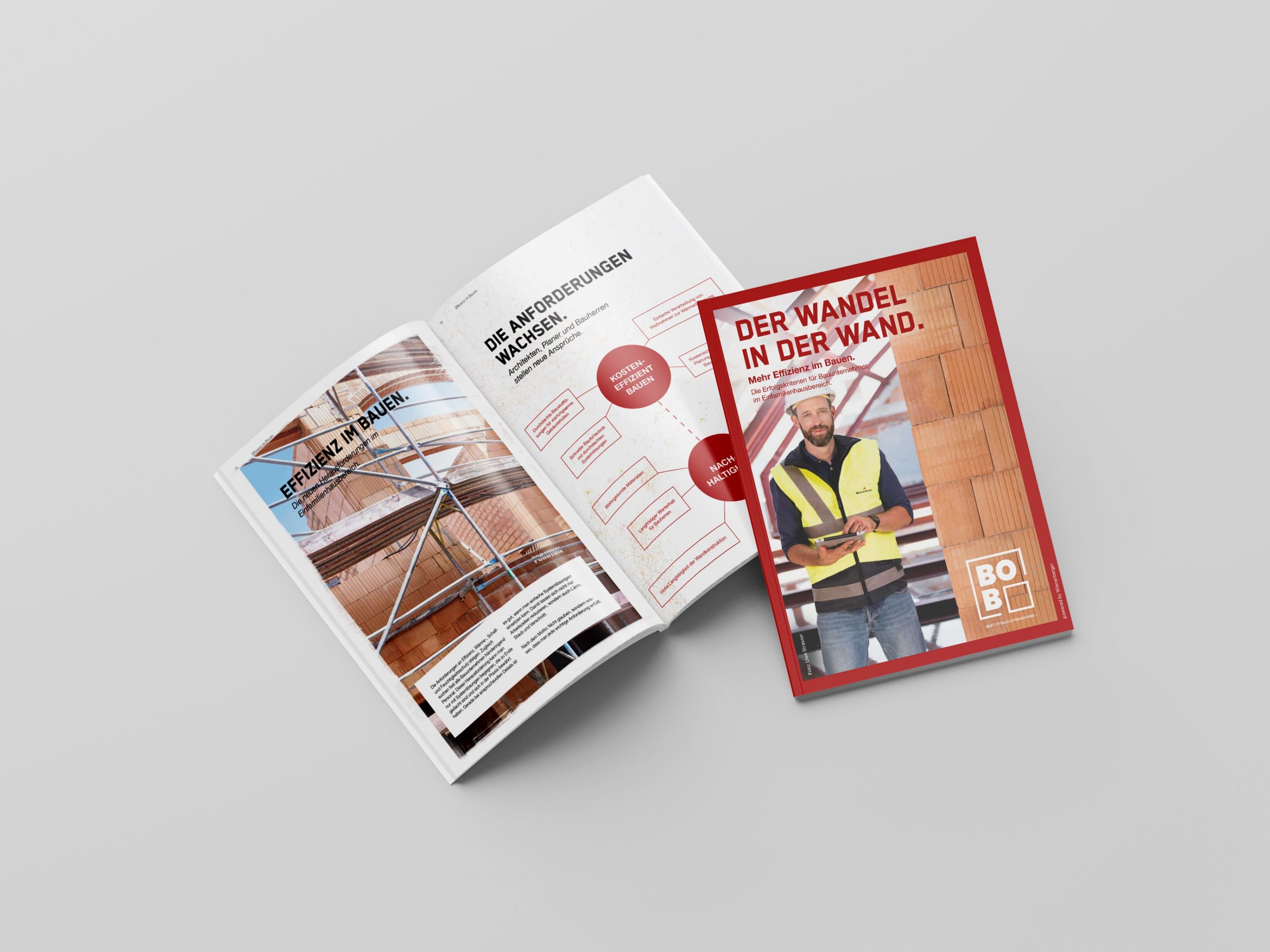 BoB (Best of Bauunternehmer) Brochure Mockup