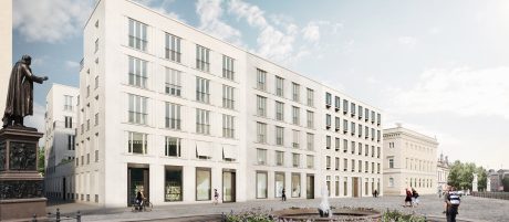 Wohn- und Bürogebäude Schinkelplatz / Poroton S10-36,5-MW