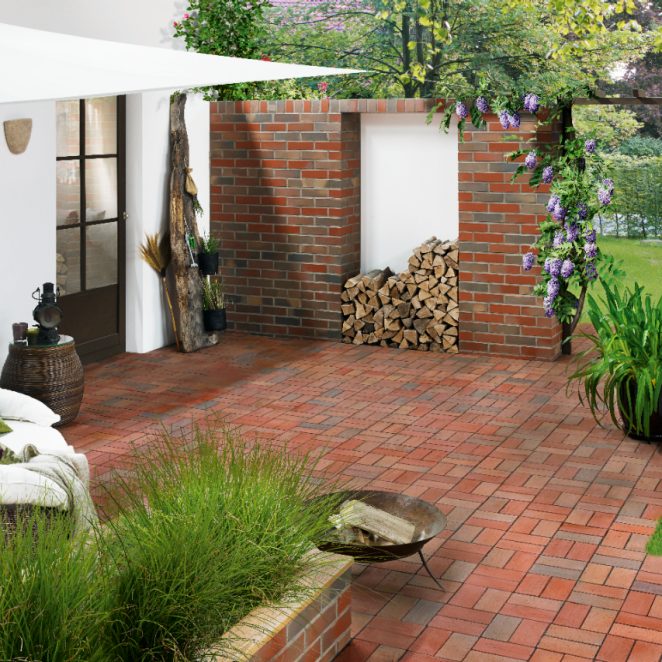 Pflasterklinker Garten