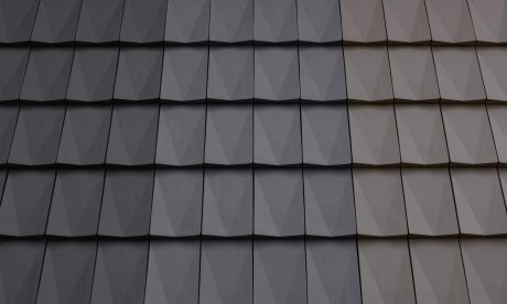 V11 Fläche in Anthrazit, Basalt und Titanium