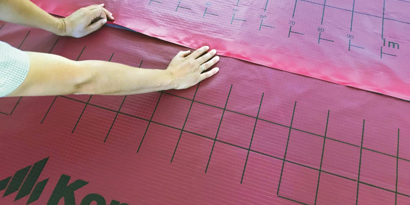 Koramic Unterdeckbahn Premium 2S Verlegung