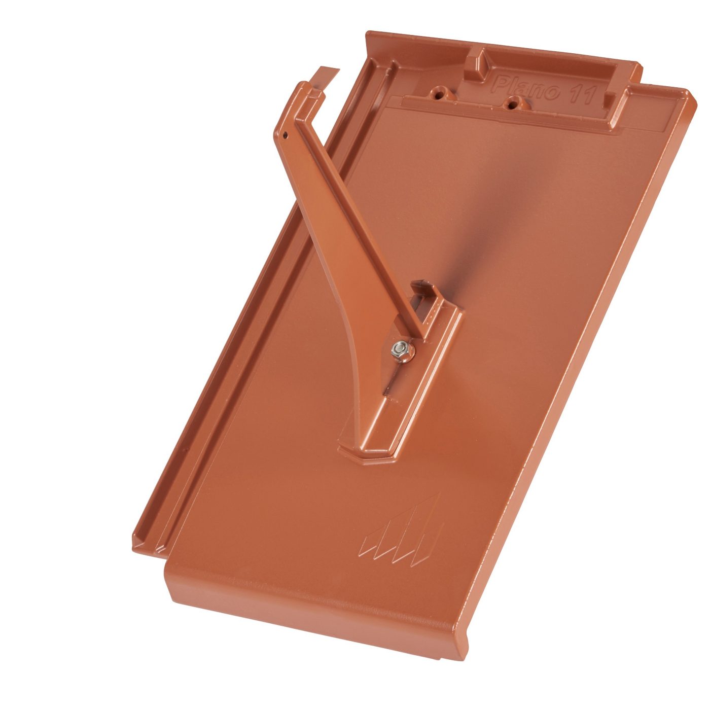 Alu-Schneefanghalterung mit Grundplatte