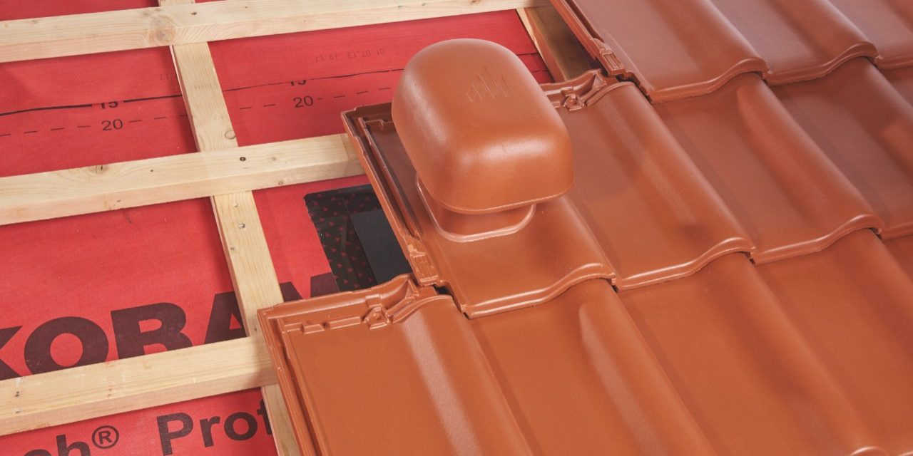 Installation guide of roof vent, finish