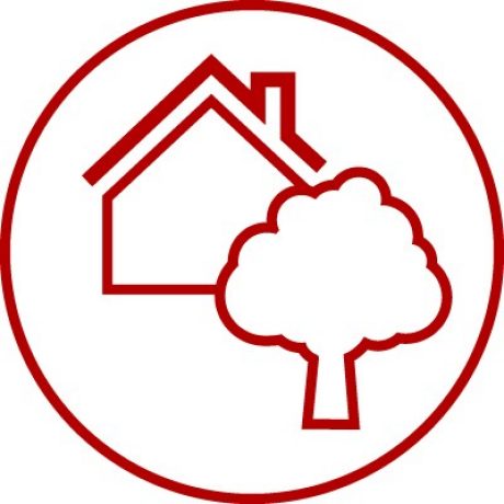 Roof cluster icon Cottage