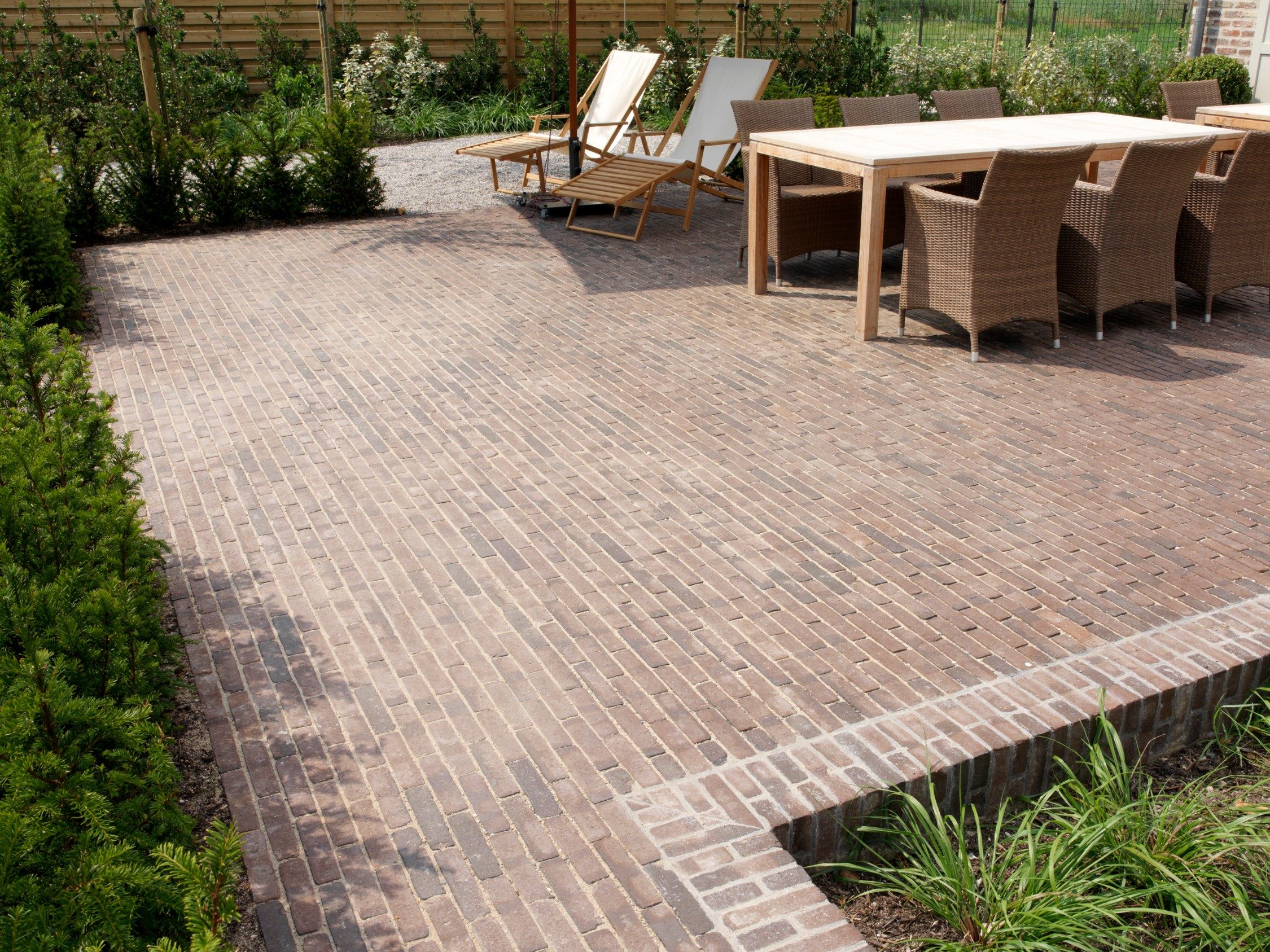 Reference photo private landscaping in Ramskapelle