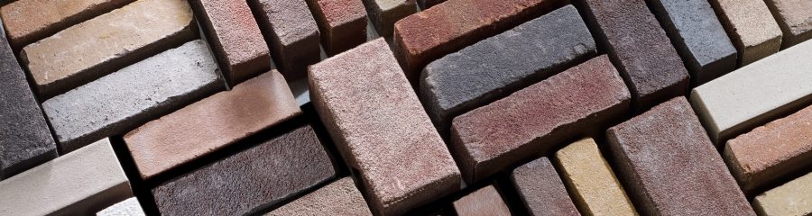 Mood image of paver collection closeup
