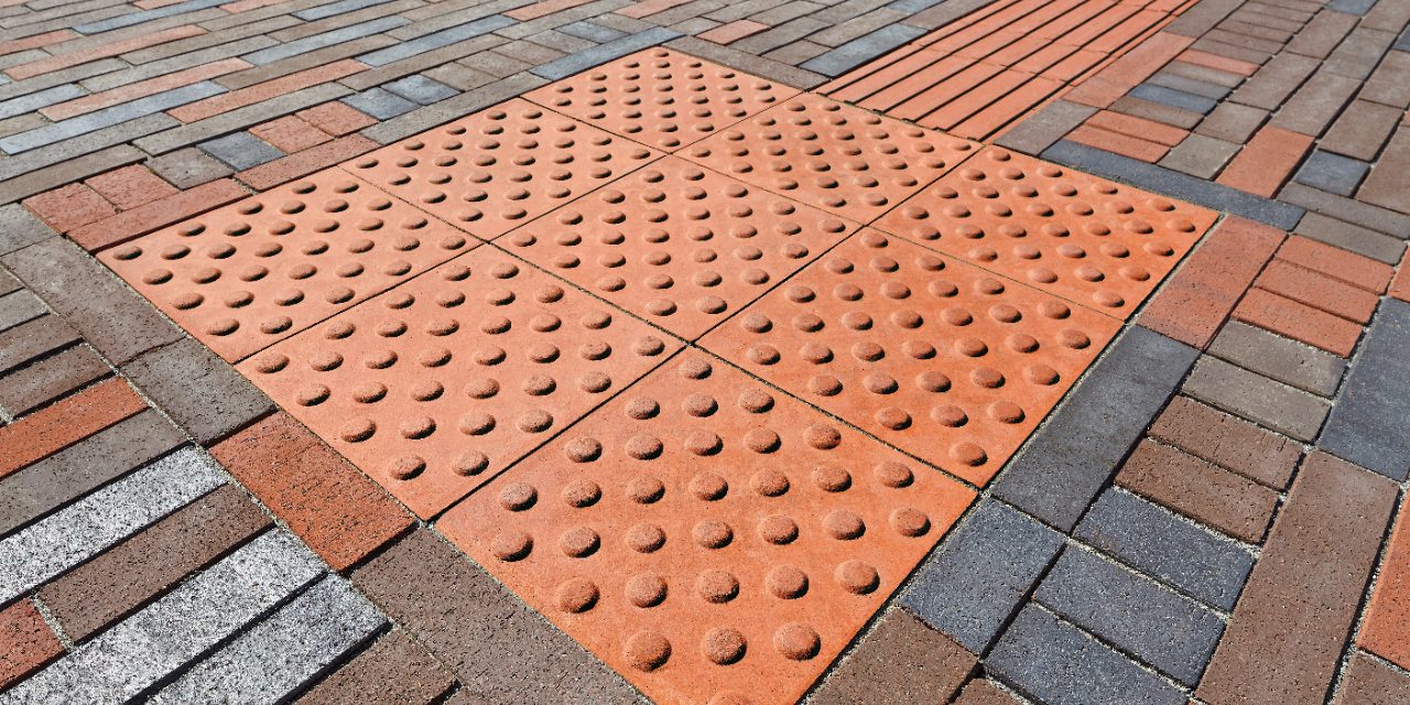 paver, penter, paving stone, blind guidance, square