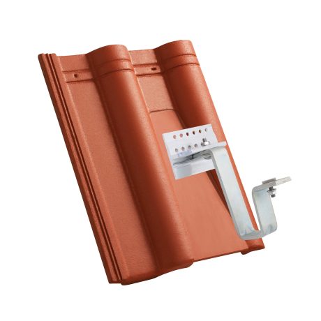 Produktbild Creaton Heidelberg System-Solarhalter-Set Sparrenmontage klassikrot