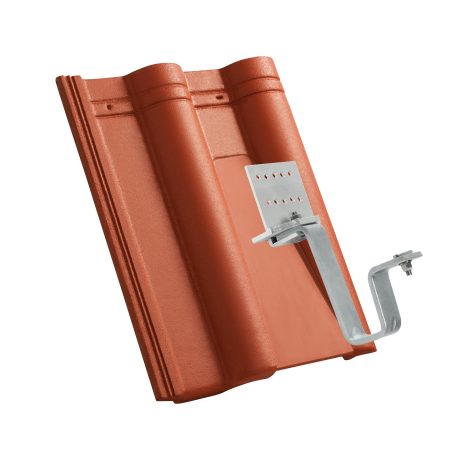 Produktbild Creaton Heidelberg System-Solarhalter-Set Bohlenmontage klassikrot