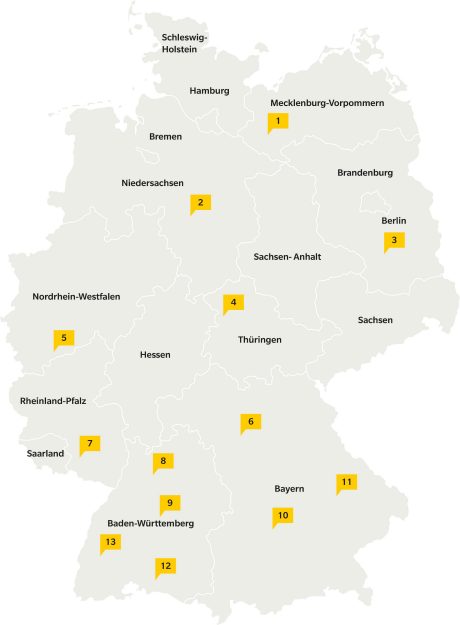 Karte PV-Expertensuche