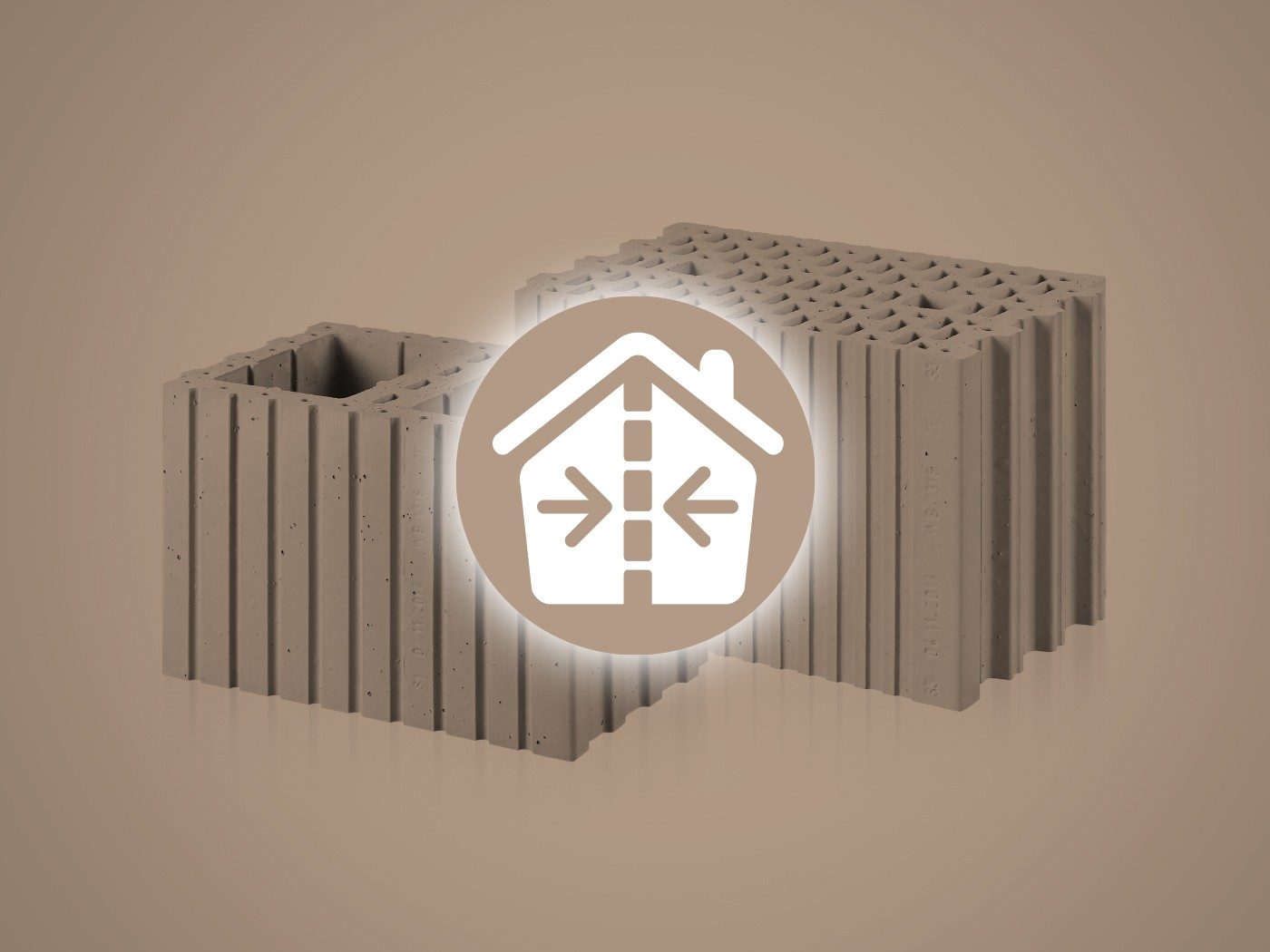 Poroton Perlit and Mineral wool group shot