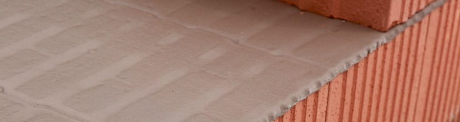 Verarbeitung Poroton Planfüllziegel Stupfstoßtechnik