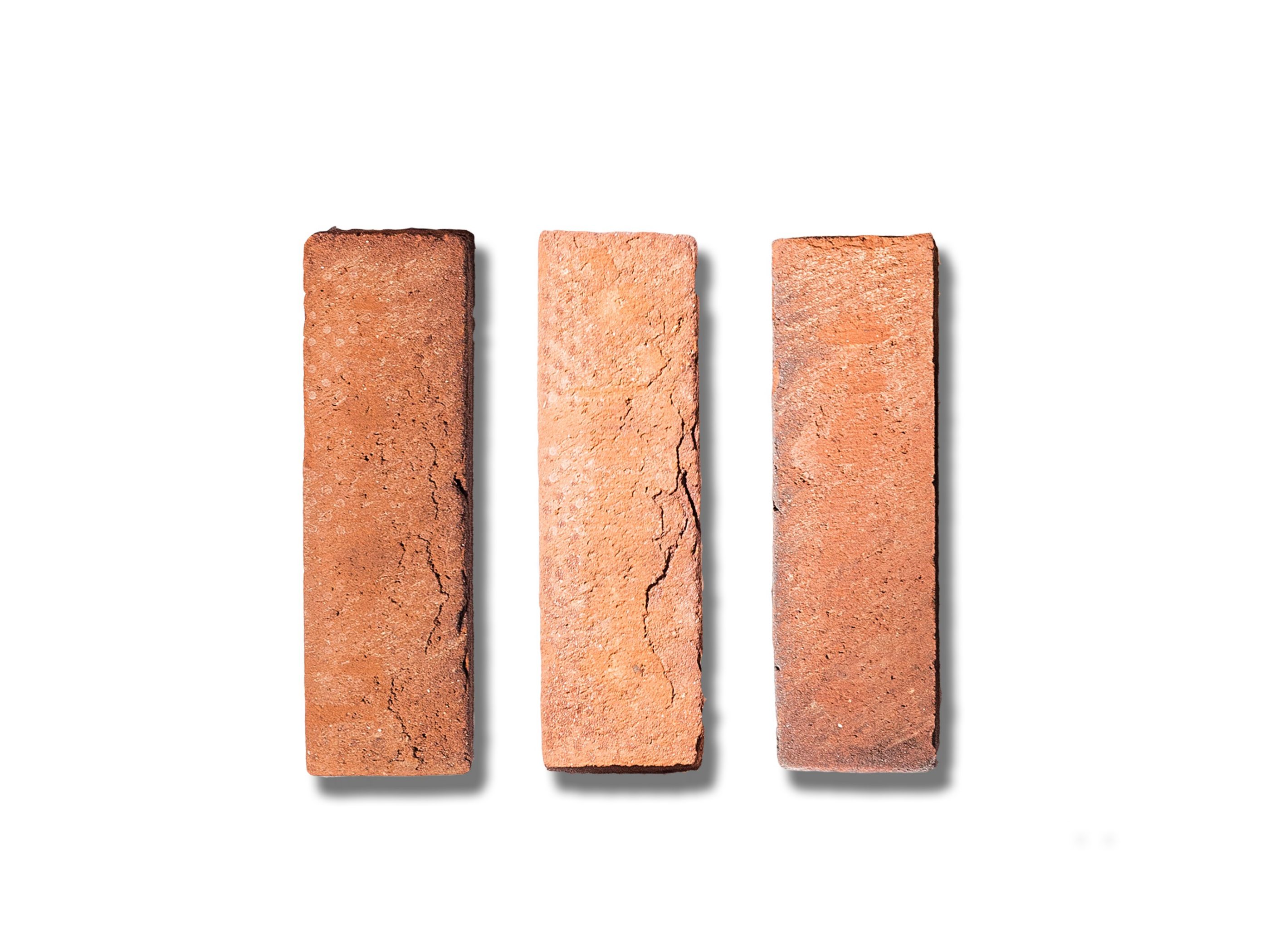 Single product shot of a PLS Lambda inner wall block combined with a multi shot of facing bricks in the Eco-brick concept