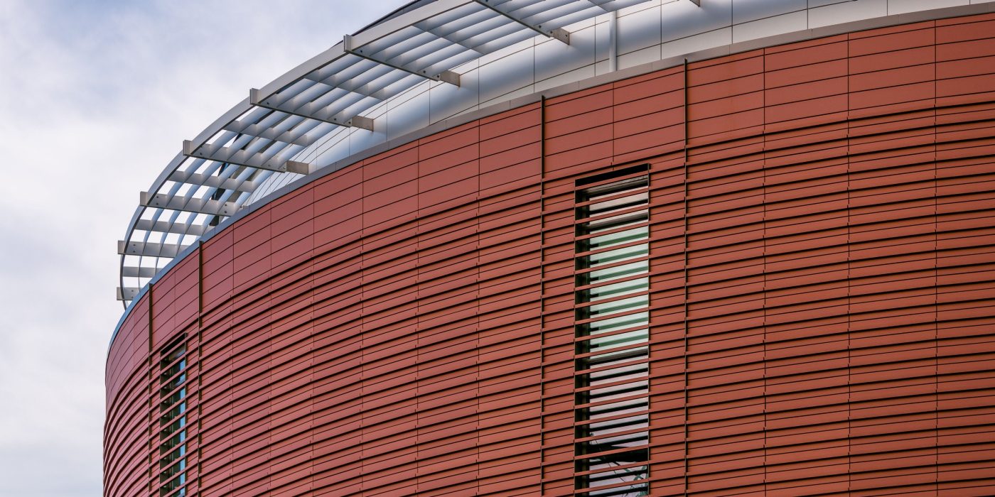 Reference project in Virginia, USA build with argeton cladding. 