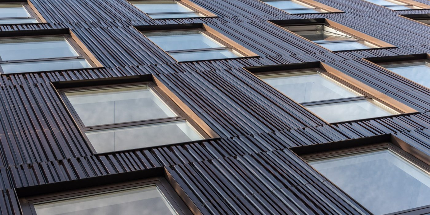 Reference project in Utrecht, NL build with Argeton cladding. 