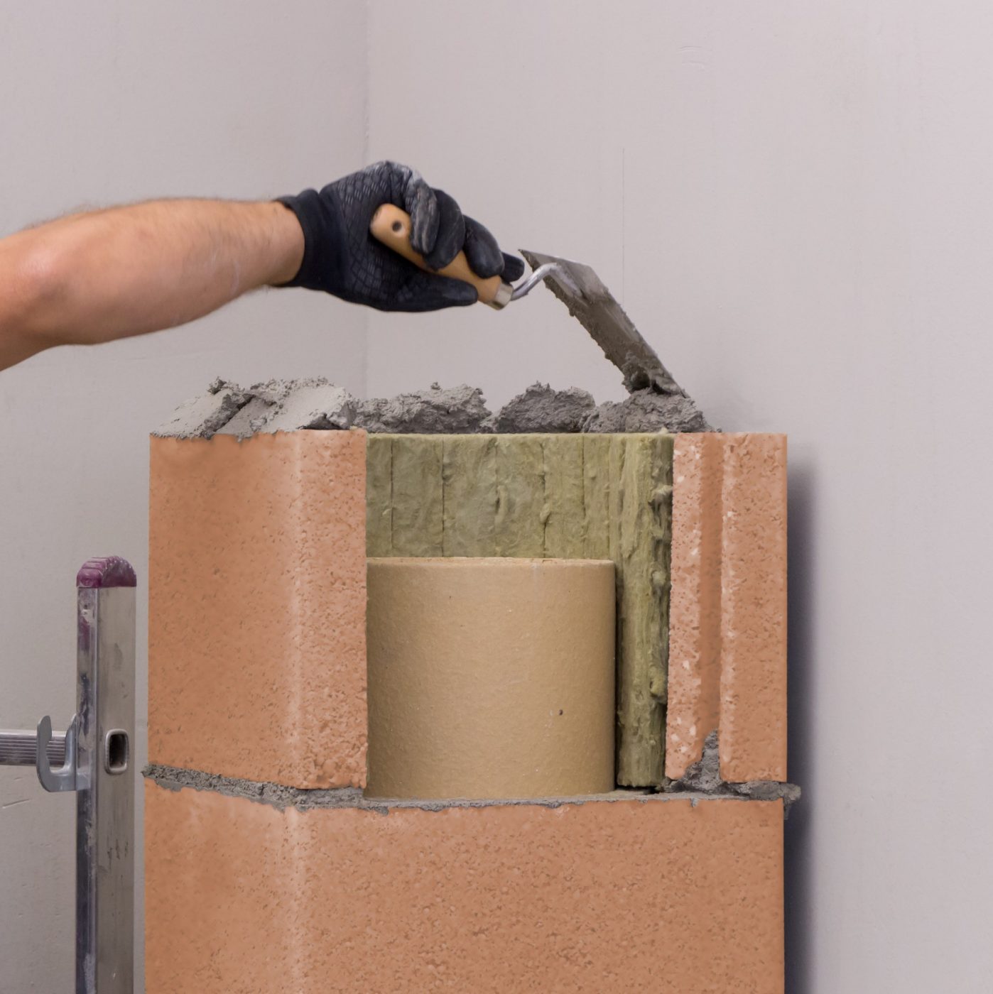 Chimney Installastion with the Demonstrator