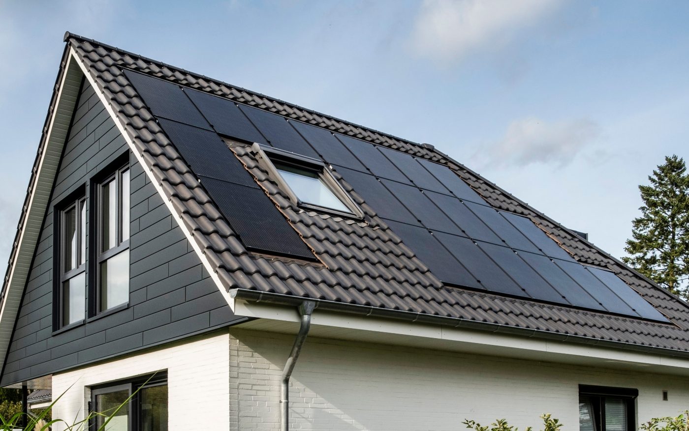 Dakvlak met Wevolt X-Roof zonnepanelen