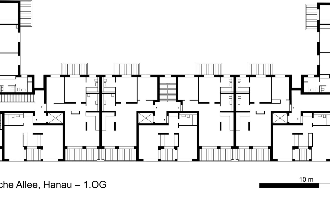 Ostcarree, Französiche Allee, Franzoesische, S9, Systemzubehör, Baugesellschaft Hanau GmbH, KfW-70