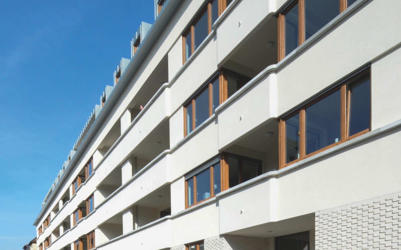 Apartment, entrance area, window, street, Bird's eye view, building site, apartments, street, building materials, concrete, bricks, building site, S9-36,5-MW
