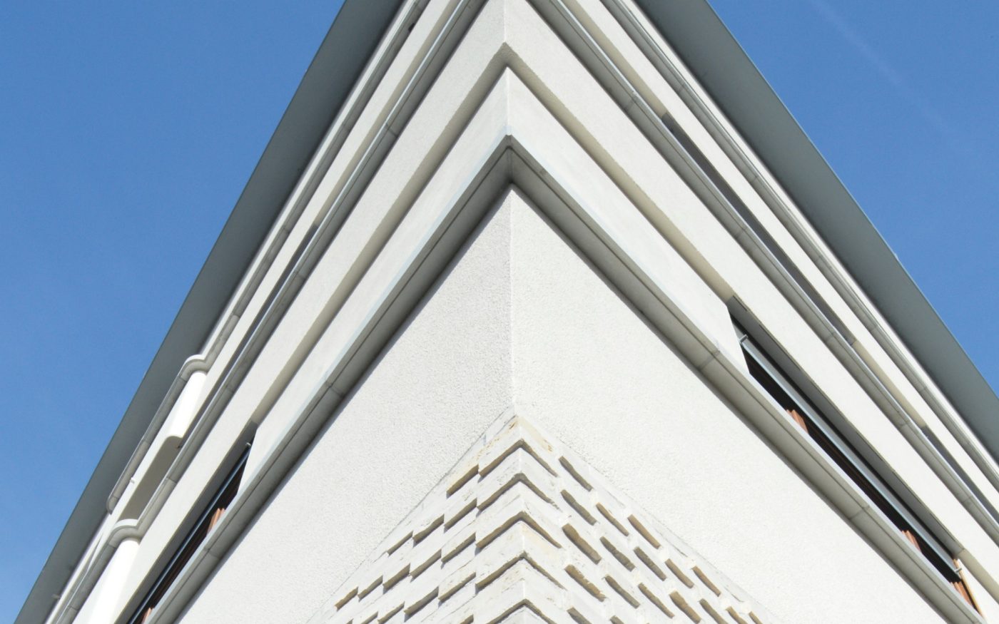 Apartment, entrance area, window, street, Bird's eye view, building site, apartments, street, building materials, concrete, bricks, building site, S9-36,5-MW