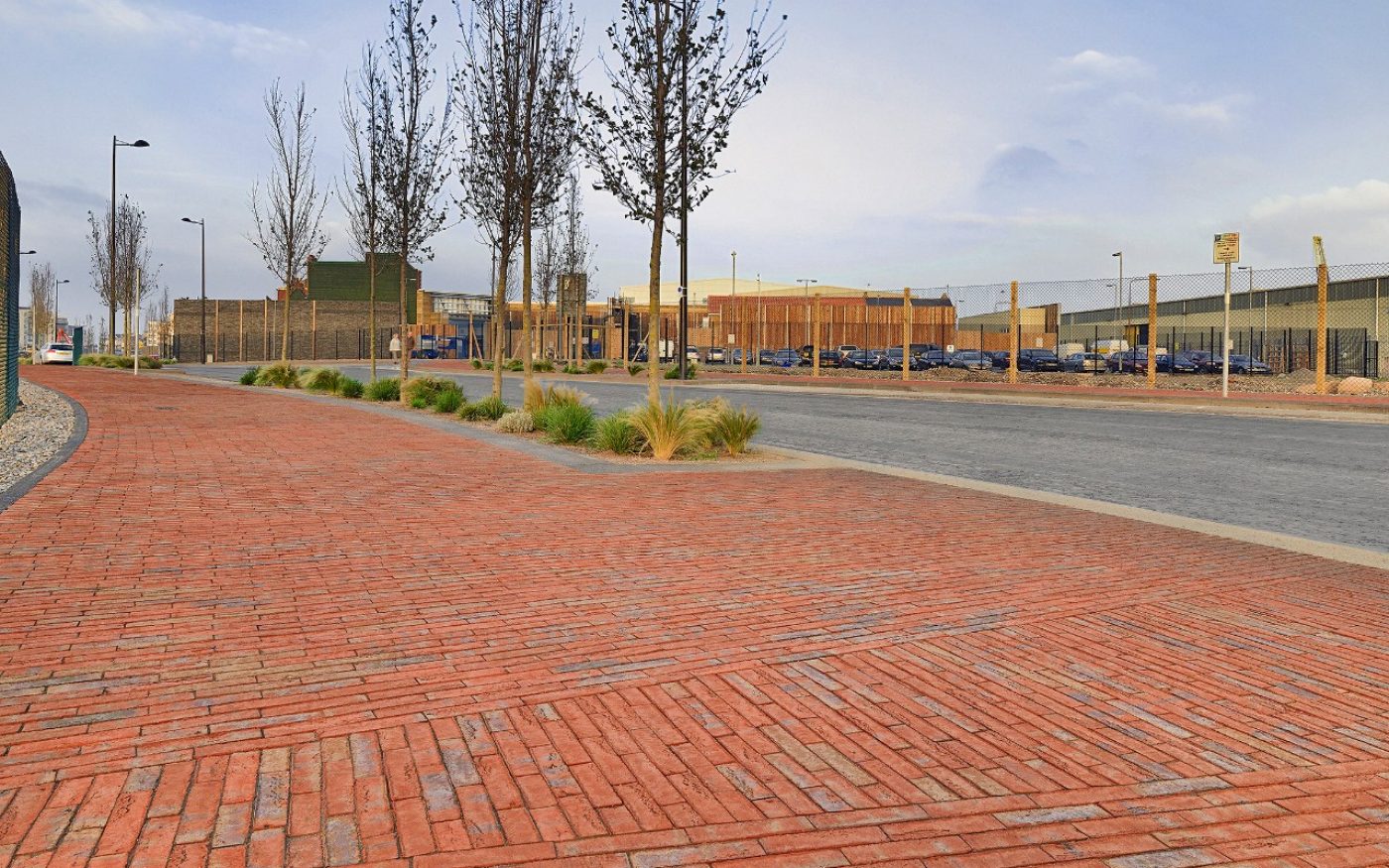 Koln Red Slimpave, norderney, handstrich, stroked, blue, grey, shading, Norderney rotbunt