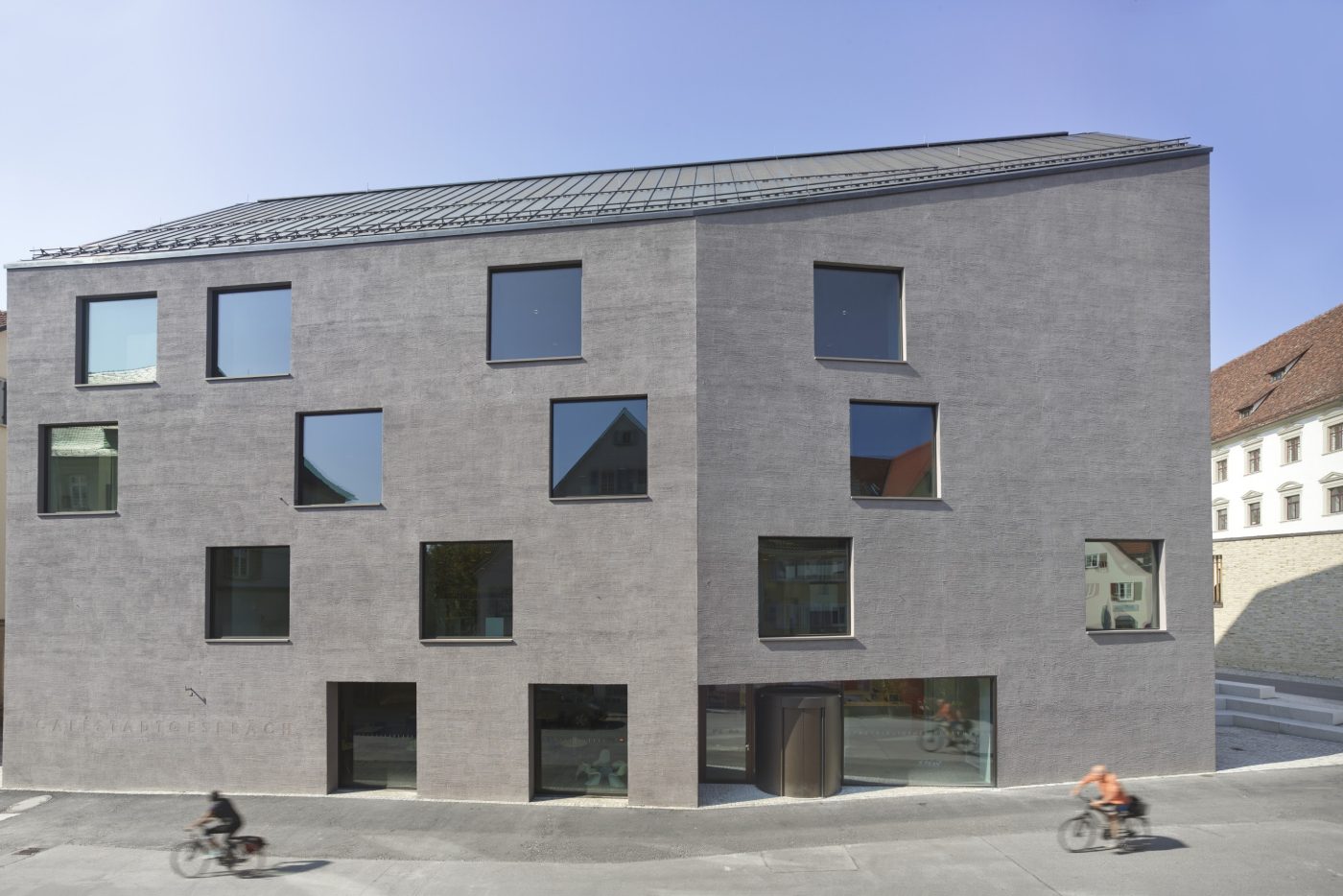 verfüllte Ziegel, MW, Mineralwolle, Erdbebenzone 3, EB, harris + kurrle architekten bda, Neckar,  Deutscher Ziegelpreis 2019, Monolith