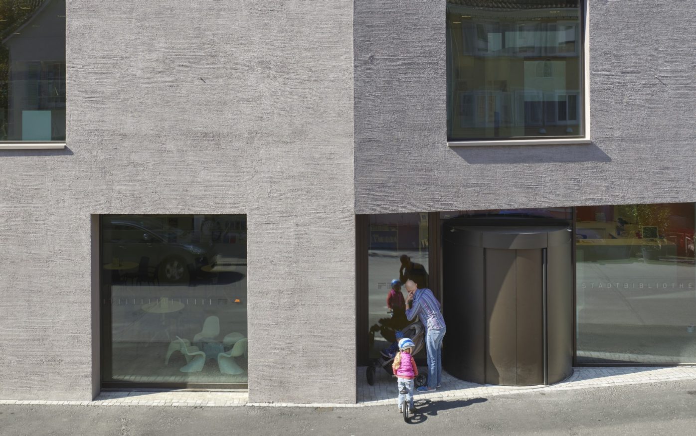 verfüllte Ziegel, MW, Mineralwolle, Erdbebenzone 3, EB, harris + kurrle architekten bda, Neckar,  Deutscher Ziegelpreis 2019, Monolith