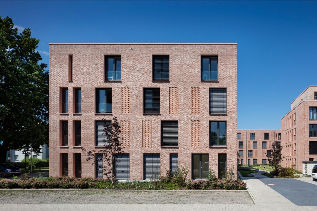 wasserstrichziegel, nf,  stennerstraße/storchsbrede, rübsamen partner bda, ingenieurgesellschaft lakowksi, studierendenwerk bielefeld