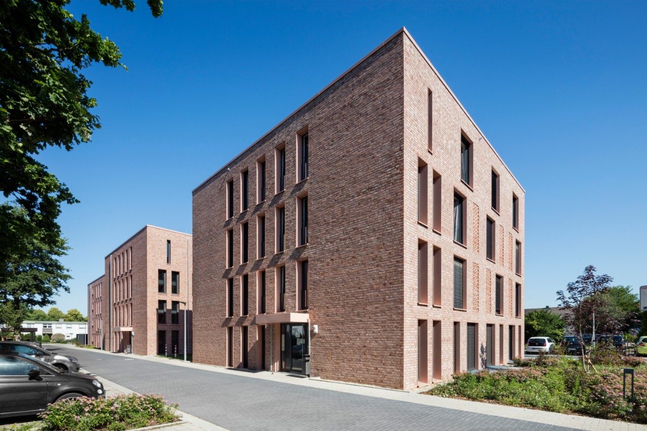 wasserstrichziegel, nf,  stennerstraße/storchsbrede, rübsamen partner bda, ingenieurgesellschaft lakowksi, studierendenwerk bielefeld
