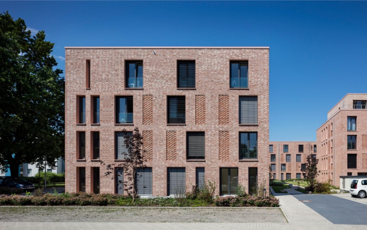 wasserstrichziegel, nf,  stennerstraße/storchsbrede, rübsamen partner bda, ingenieurgesellschaft lakowksi, studierendenwerk bielefeld