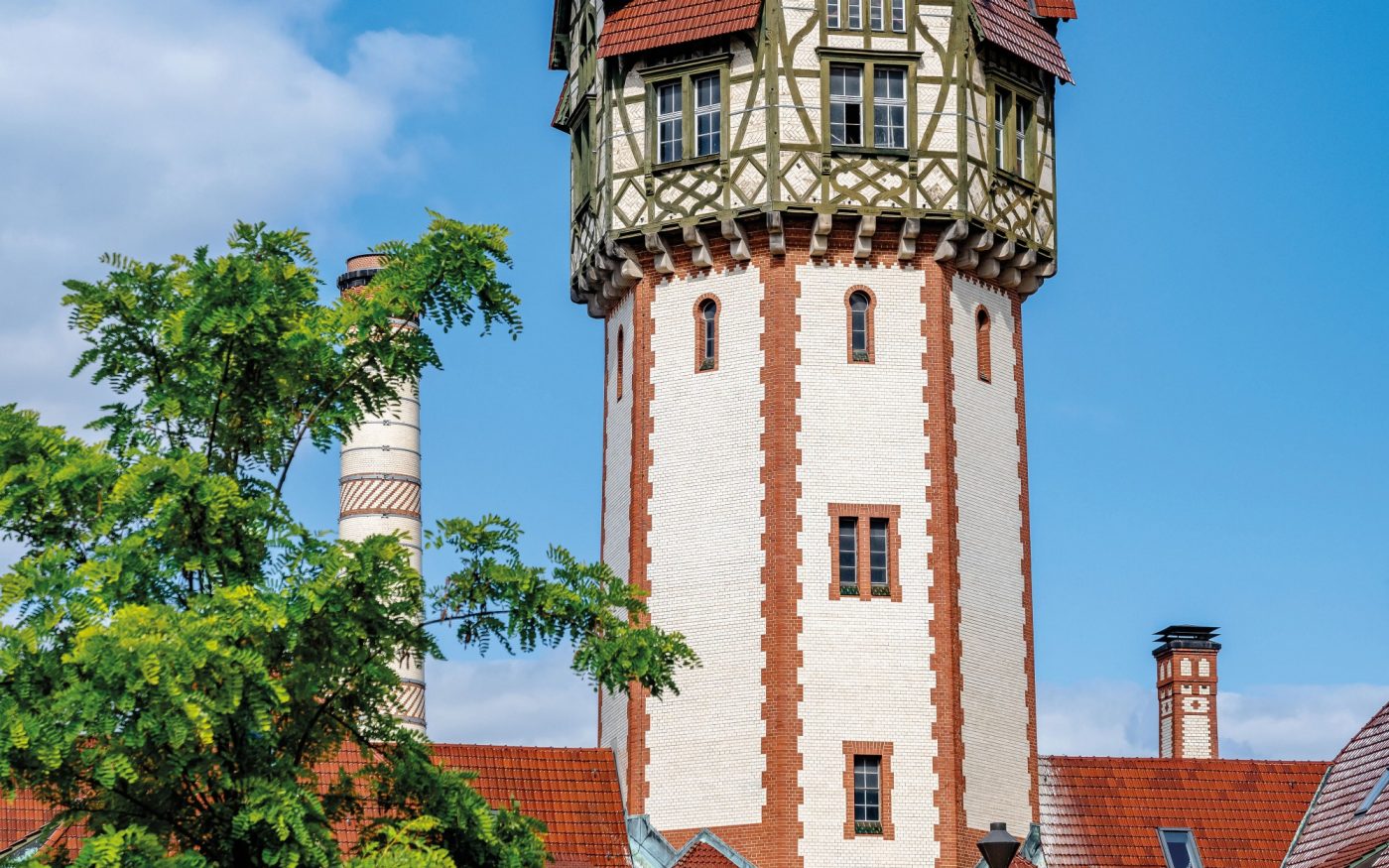 Koramic Tradi 15 maron Terca Jona rot Formziegel Manufaktur weiß matt / weiß glänzend Beelitz-Heilstätten