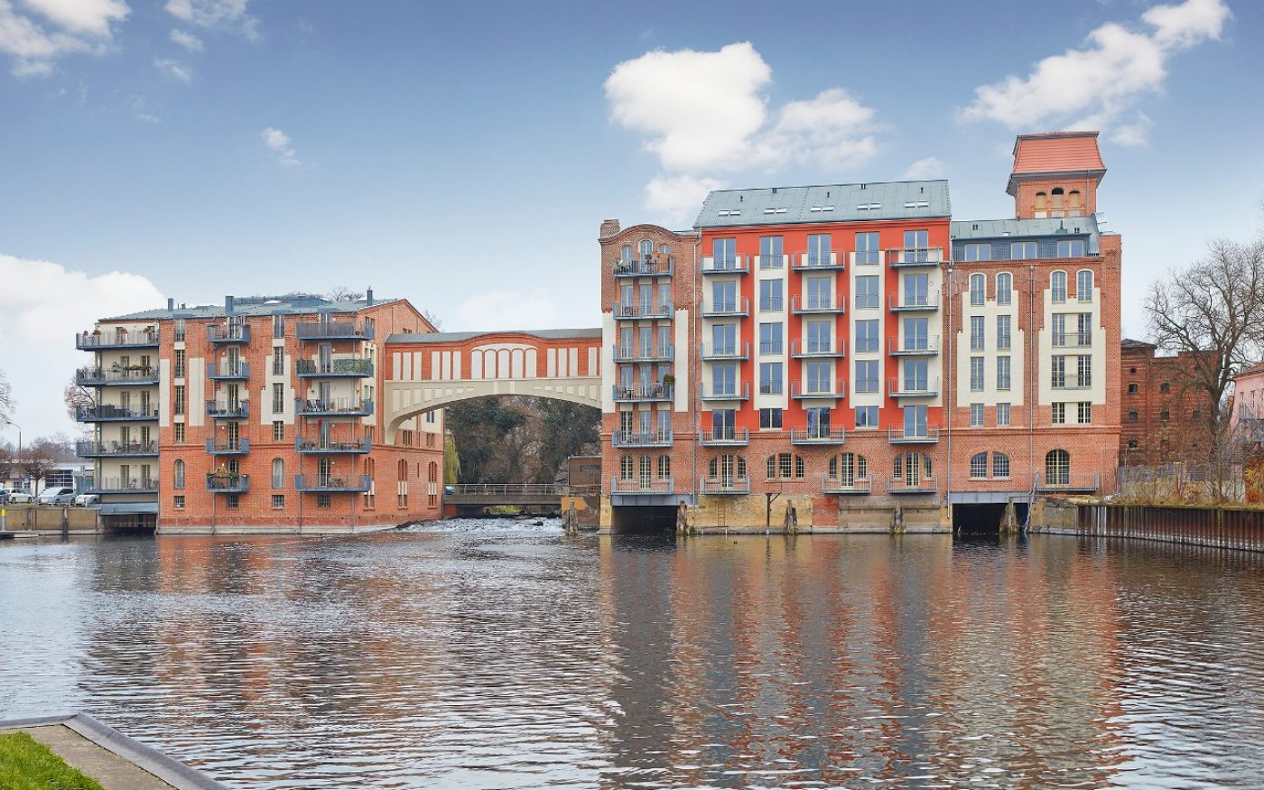 Poroton Plan-T12-36,5, T8-24,0-MW, Schallschutzziegel MZ, Ziegeldecke Filigran, Terca Schleswig rubinrot, Heide rot nuanciert