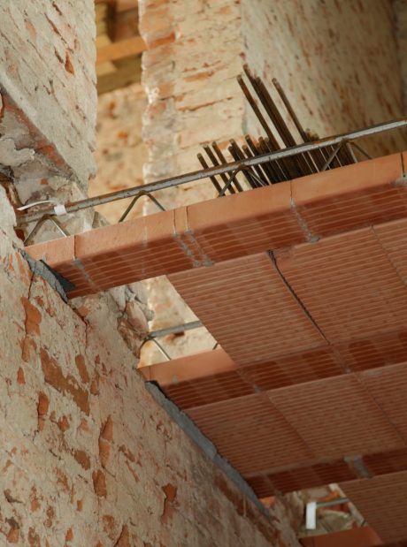 fortress, königstein, renovation, brick ceiling, filigran Ziegeldecke 18+7, filigree brick ceiling 18+7