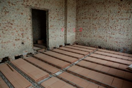 fortress, königstein, renovation, brick ceiling, filigran Ziegeldecke 18+7, filigree brick ceiling 18+7