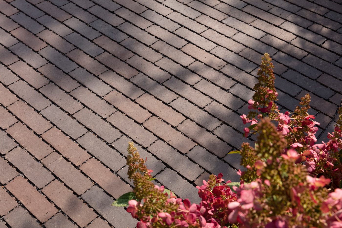 Freiflächen, Platzgestaltung, Aquata, Pflasterklinker, wasserdurchlässig, versickerungsfähig, Läuferverband, Landschaftsgestaltung, Naturschutzgebiet, Belgien, Het Maldegemveld, Tuinaanneming Trenson, Adegem