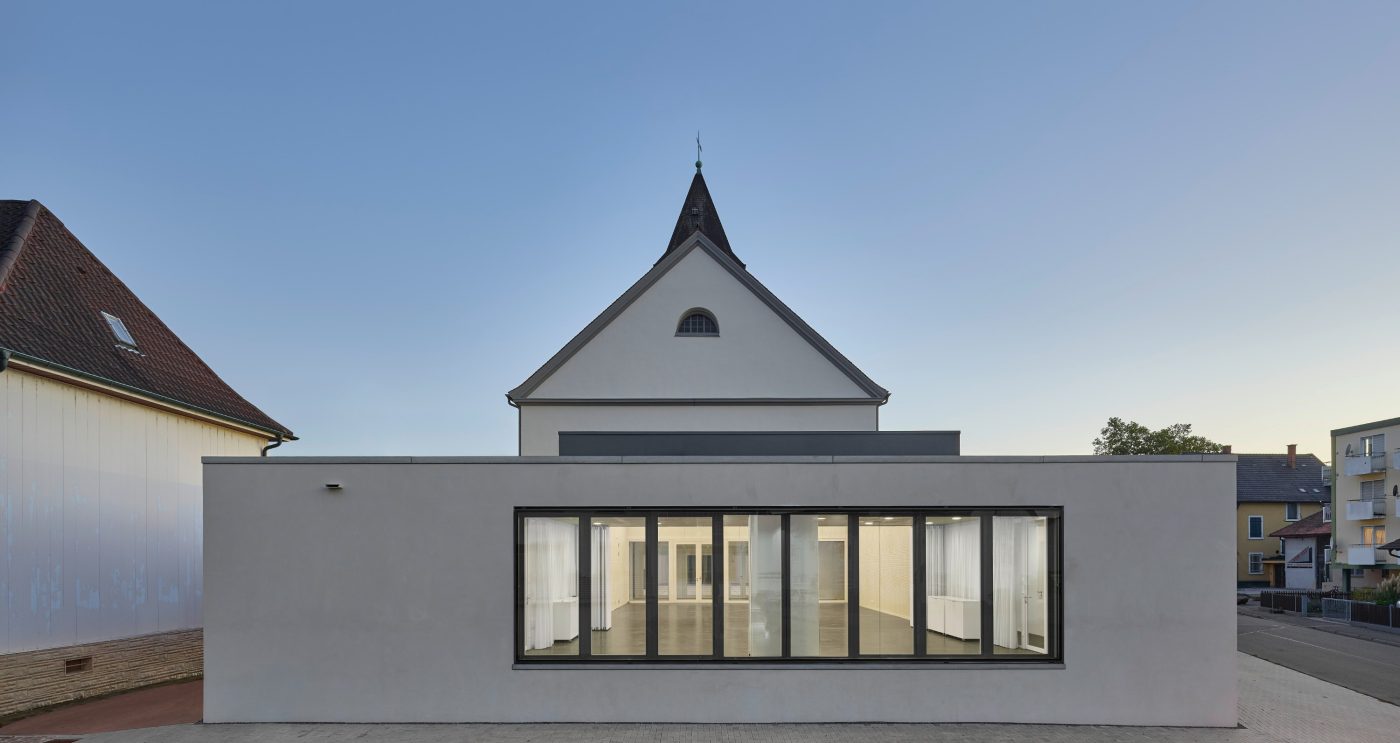 VON M Architekten, Anbau, verfüllte Ziegel, MiWo,