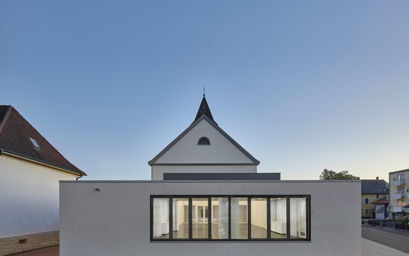 VON M Architekten, Anbau, verfüllte Ziegel, MiWo,