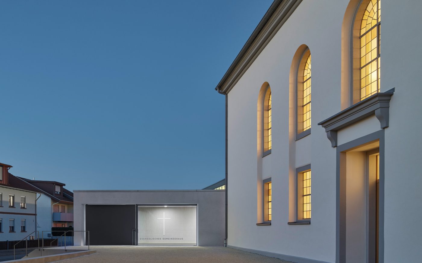 VON M Architekten, Anbau, verfüllte Ziegel, MiWo,