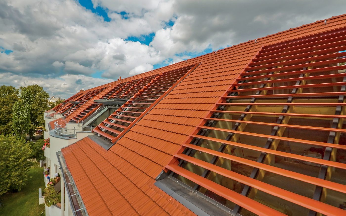 Tradi 15 naturrot, Nachfolgemodell Mondo 15 S naturrot, Doppelmuldenfalzziegel