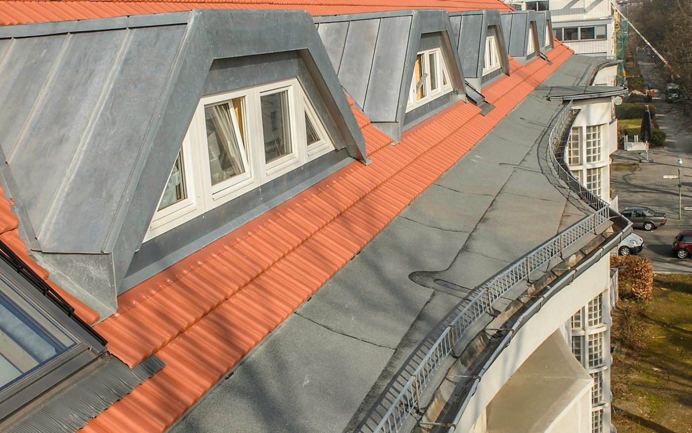 Tradi 15 naturrot, Nachfolgemodell Mondo 15 S naturrot, Doppelmuldenfalzziegel