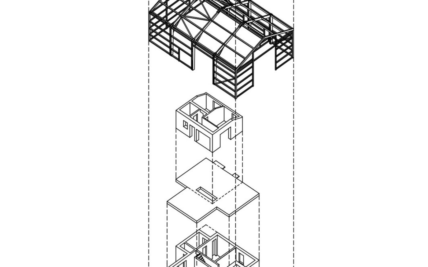 Haus-im-Haus-Prinzip, Ausbauhaus, Studio CO NOW, CoNow, c/o now, Plan-T8-36,5, Planziegel-T8-36,5