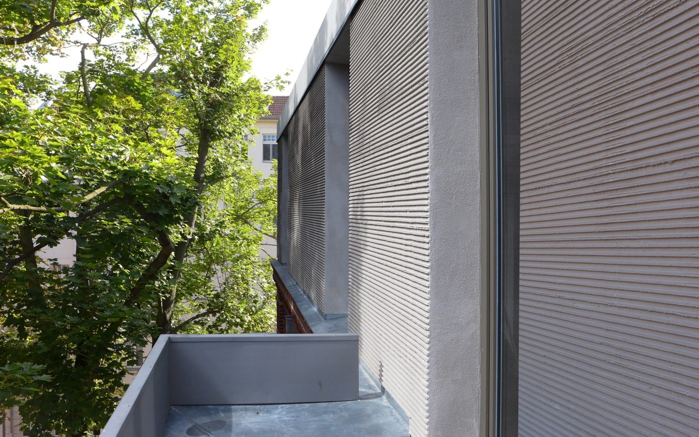 kontorhaus, leipzig, aufstockung, aufbau, sanierung, renovation, poroton, s9-mw, hlz 17,5-1,2, pfz 24,0, ziegeldecke,  brick-ceiling,knoche architekten