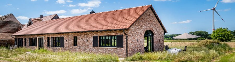 Retro Vormauerziegel, Rustica Olde Wells, Oude-Serie, Umbau, Sanierung, ehemaliger Hühnerstall,, Engelshove Architekten, Haus Görlich, 