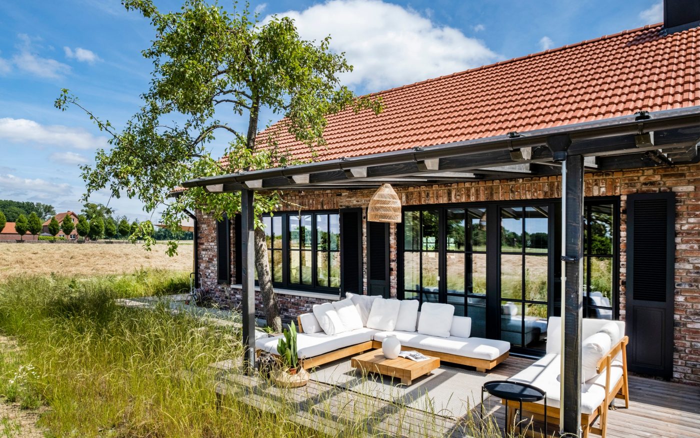 Retro Vormauerziegel, Rustica Olde Wells, Oude-Serie, Umbau, Sanierung, ehemaliger Hühnerstall,, Engelshove Architekten, Haus Görlich, 