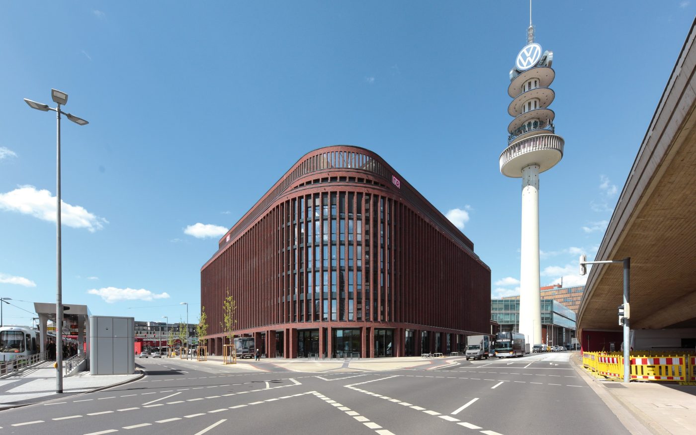 Deutsche Bahn, Lister Dreieck, Hascher Jehle Architektur, HJA, Wasserstrichziegel, Wasserstrichkollektion