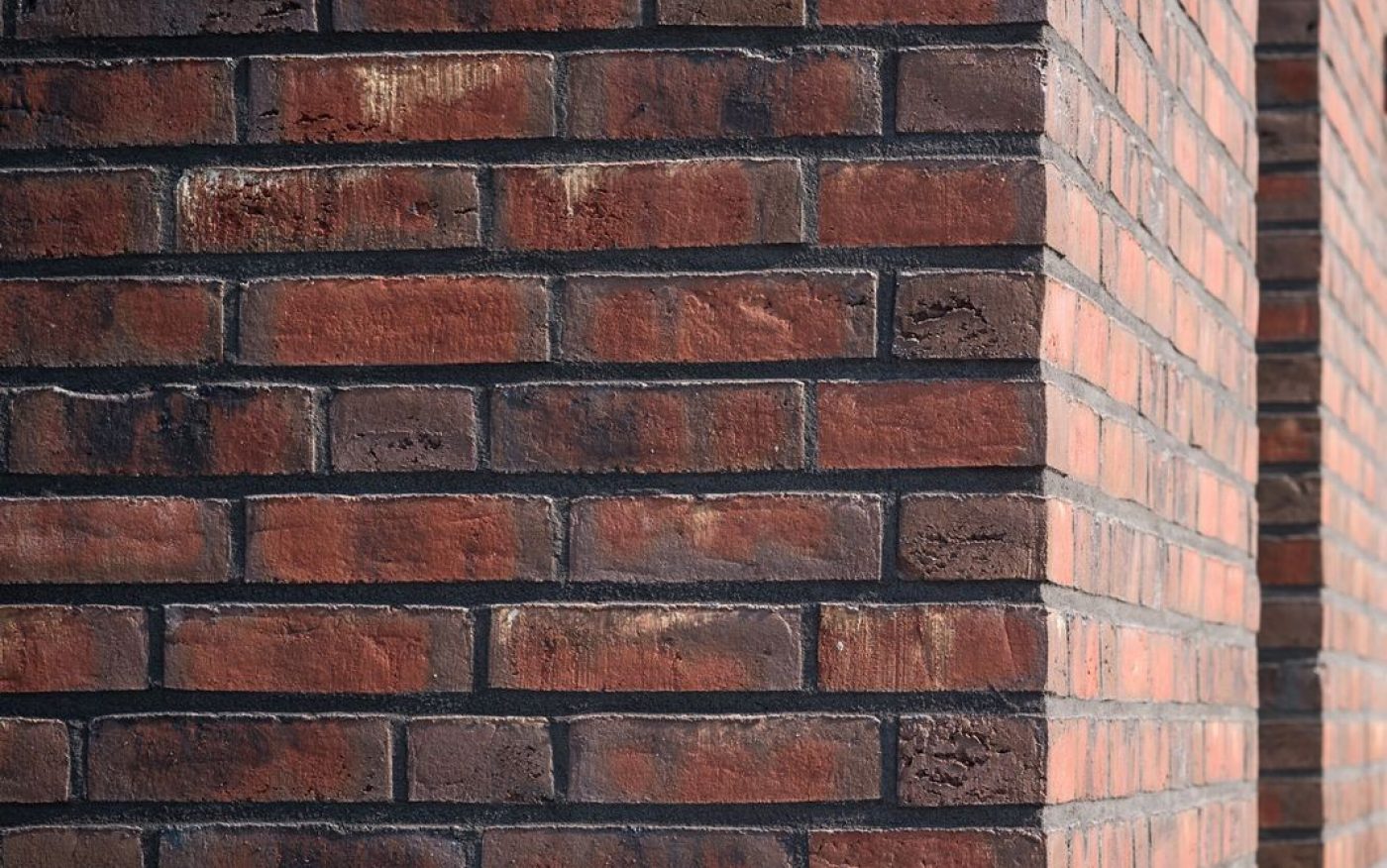 Close view of the wall - Poroton S10 - 36,5 - MW