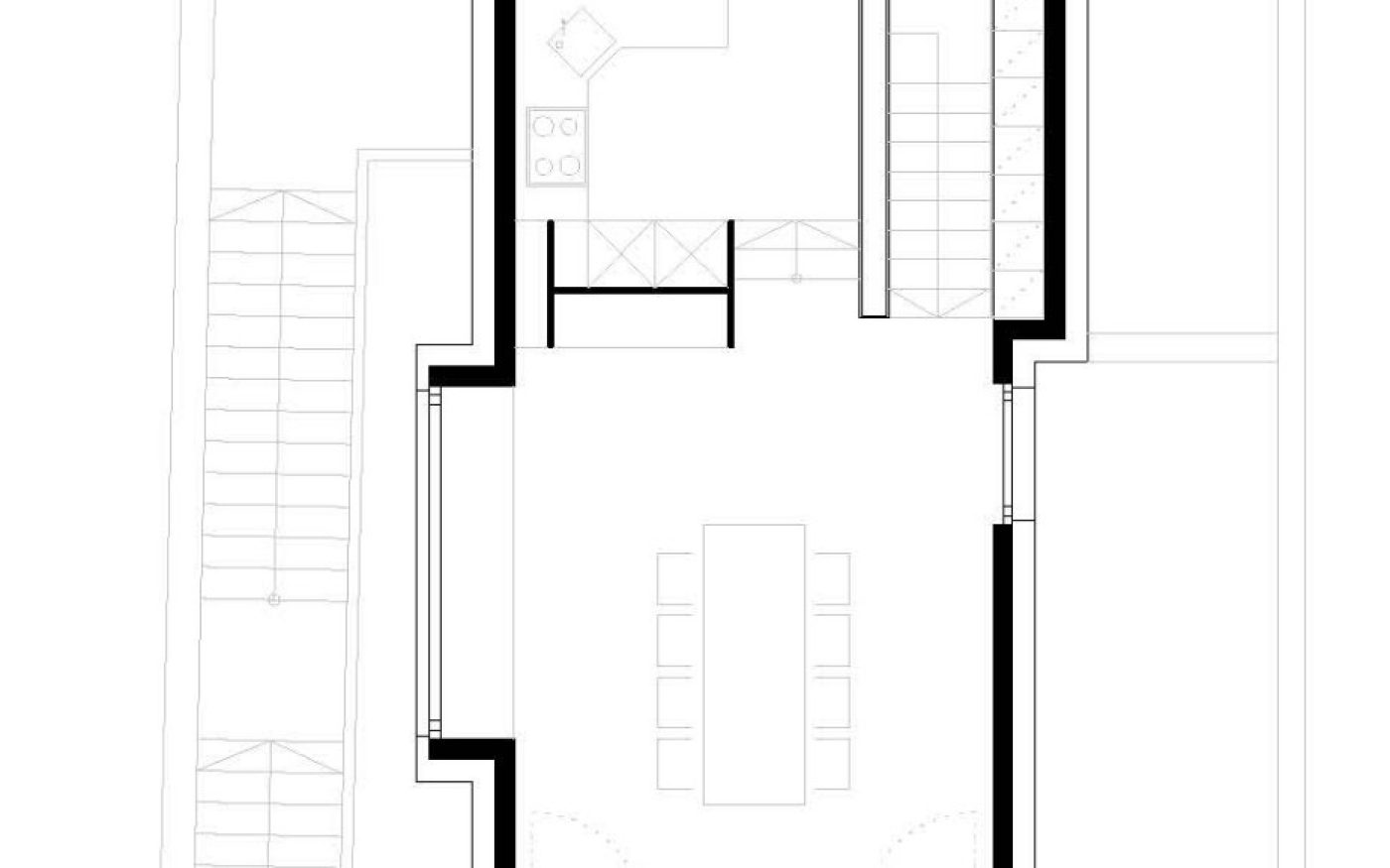 Stadthaus Stuttgart - Grundriss Obergeschoss 3