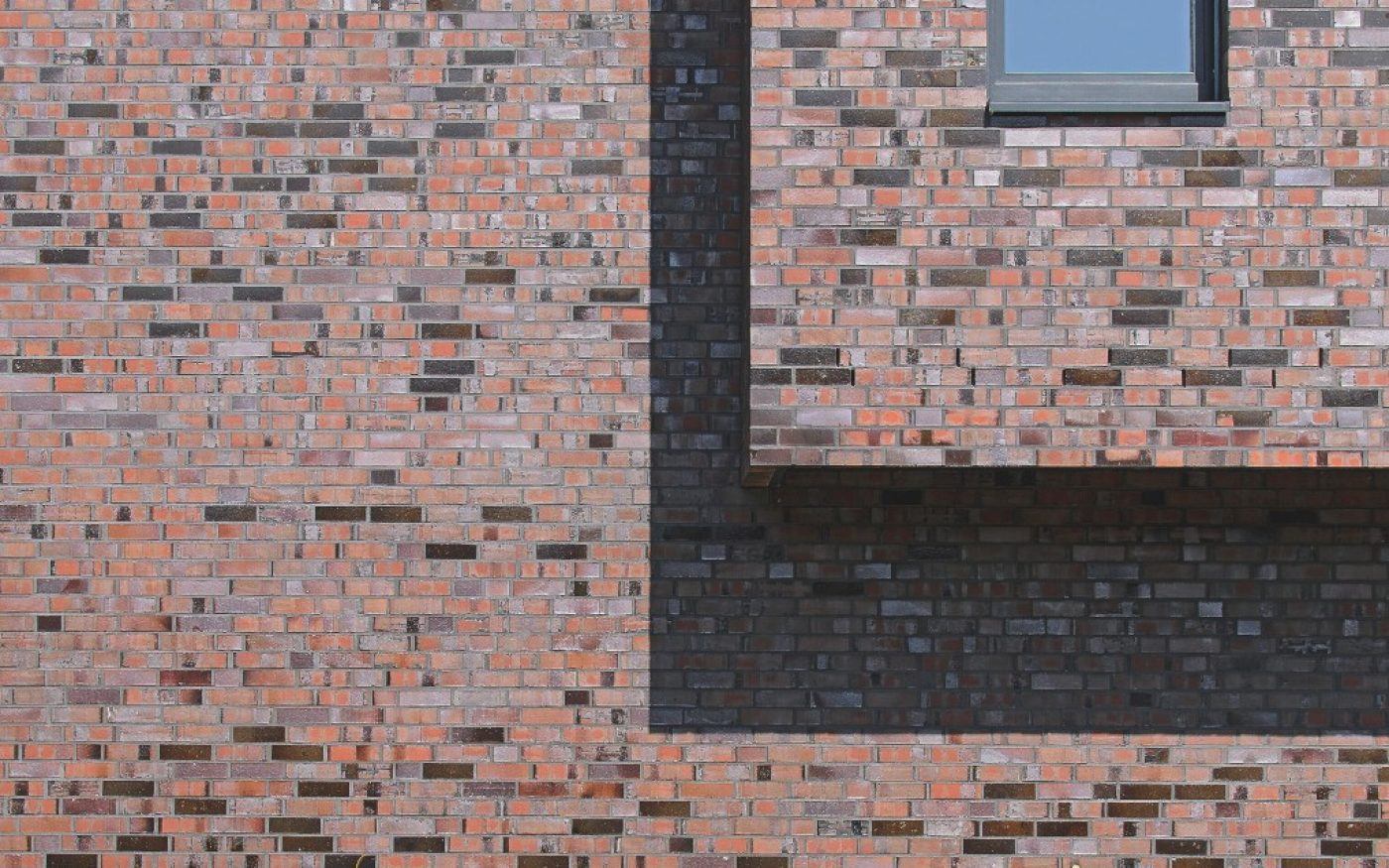 Buidling with Terca brick Cuxhaven Wechselsortierung