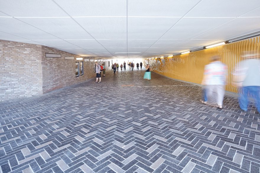 paver, penter, paving stone, tunnel, Titan, Schwarzbraun Kohlebrand, Rotblaubunt Kohlebrand, Penter Blue, Köln, Penter Gelbbunt Kohlebrand